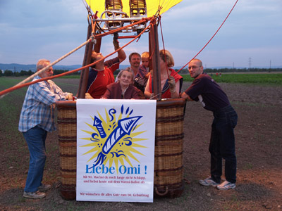 Besondere Ballonfahrt 1